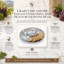 Grape Chip and Dip by Arthur Court Designs