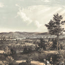 Vintage Map of Manchester, New Hampshire 1855