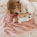 Lush Receiving Blanket 30x40 Inch by Saranoni