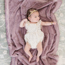 Lush Receiving Blanket 30x40 Inch by Saranoni
