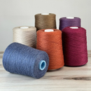 Revolution Fibers Zephira Wool-Silk 1lb Cones | 2/18 Lace Weight Yarn | 50% Superfine Merino Wool & 50% Tussah Silk by Revolution Fibers