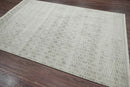 6x9 Tone On Tone Gray LoomBloom Hand Knotted Modern & Contemporary Textured Tibetan 100% Wool Oriental Area Rug