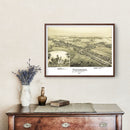 Vintage Map of Pennsburgh, Pennsylvania 1894