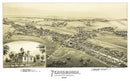 Vintage Map of Pennsburgh, Pennsylvania 1894