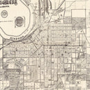 Vintage Map of Montgomery, Alabama 1899