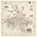 Vintage Map of Montgomery, Alabama 1899