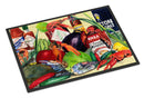Spices and Crawfish Doormat Indoor Outdoor 24H X 36W Front Door Mat Rugs for Entryway, Non Slip Washable Low Pile,