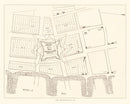 Vintage Map of Fort Charlotte, 1880