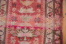 3x13.5 Vintage Distressed Kurd Rug Runner