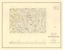 Vintage Map of Winston County, Alabama 1878