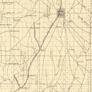 Vintage Map of Butler County, Alabama 1884