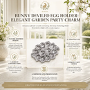 Bunny Deviled Egg Holder by Arthur Court Designs