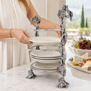 Grape Dinner Plate Caddy by Arthur Court Designs