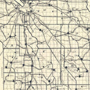 Vintage Map of Montgomery County, Alabama 1918