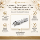 Magnolia Centerpiece Tray by Arthur Court Designs