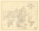 Vintage Map of Anniston, Alabama 1890