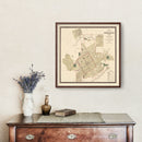 Vintage Map of Birmingham, Alabama 1888