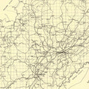 Vintage Map of Jefferson County, Alabama 1916