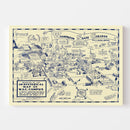 Vintage Map of Washington State University, 1946