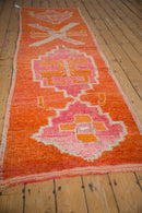 3x9.5 Vintage Distressed Kurd Rug Runner