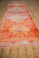 3x11 Vintage Distressed Kurd Rug Runner