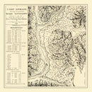 Vintage Map of Camp Spokane, 1882