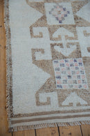 3x11.5 Vintage Distressed Kurd Rug Runner