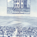 Vintage Map of Colfax, Washington 1889