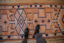 3x12 Vintage Distressed Kurd Rug Runner