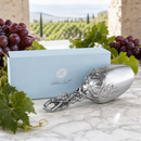 Grape Pattern Ice Scoop by Arthur Court Designs