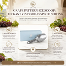 Grape Pattern Ice Scoop by Arthur Court Designs