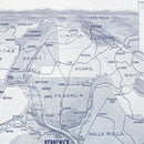 Vintage Map of Kennewick, Washington 1911