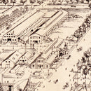 Vintage Map of Philadelphia, Pennsylvania 1897