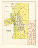 Vintage Map of Steptoe, Washington 1910