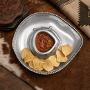 Cowboy Chip and Dip by Arthur Court Designs