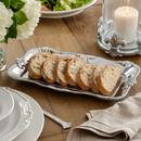 Fleur-De-Lis Bread Tray 6x12 by Arthur Court Designs