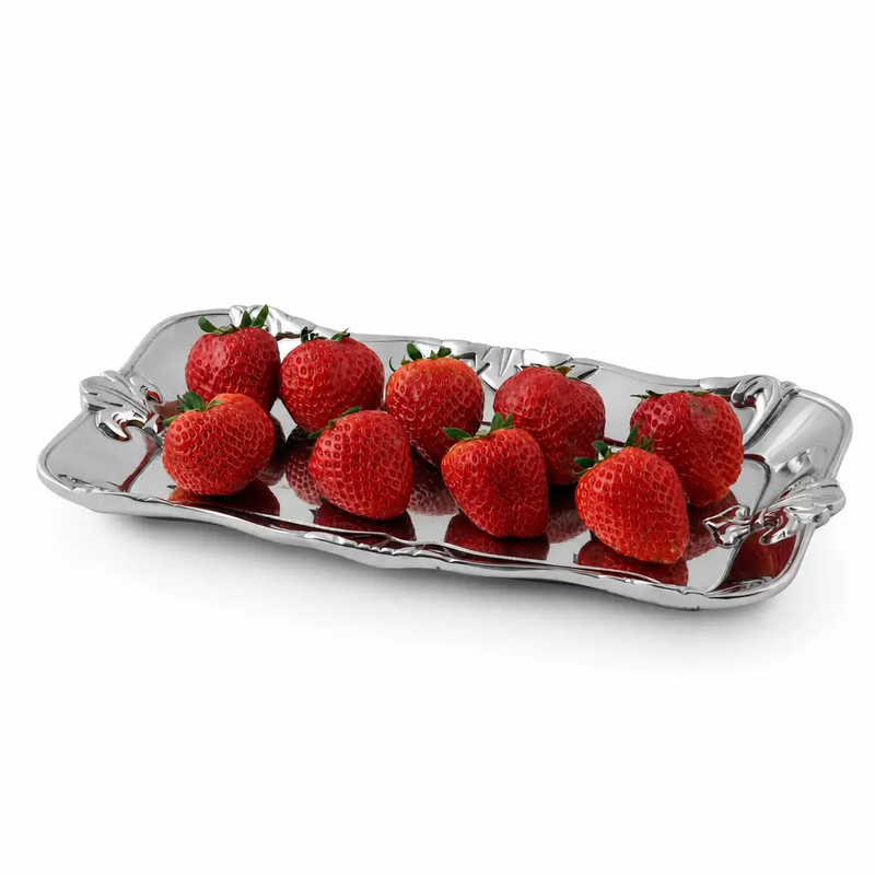 Fleur-De-Lis Bread Tray 6x12, photo 7 of 8