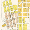 Vintage Map of Union Town, Washington 1910