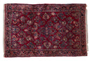 3.5x5 Vintage Fine German Sarouk Rug