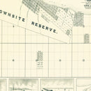Vintage Map of Port Angeles, Washington 1890