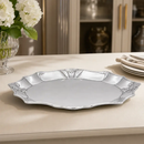 Fleur-De-Lis Oval Platter by Arthur Court Designs