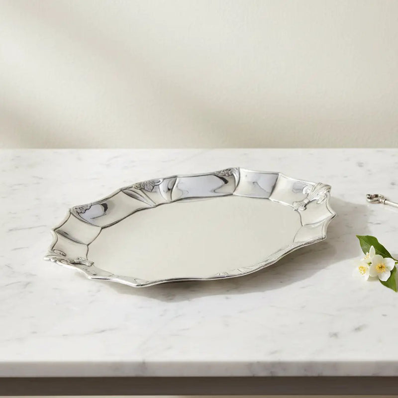 Fleur-De-Lis Oval Platter, photo 10 of 11
