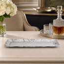 Fleur-De-Lis Oblong Tray by Arthur Court Designs