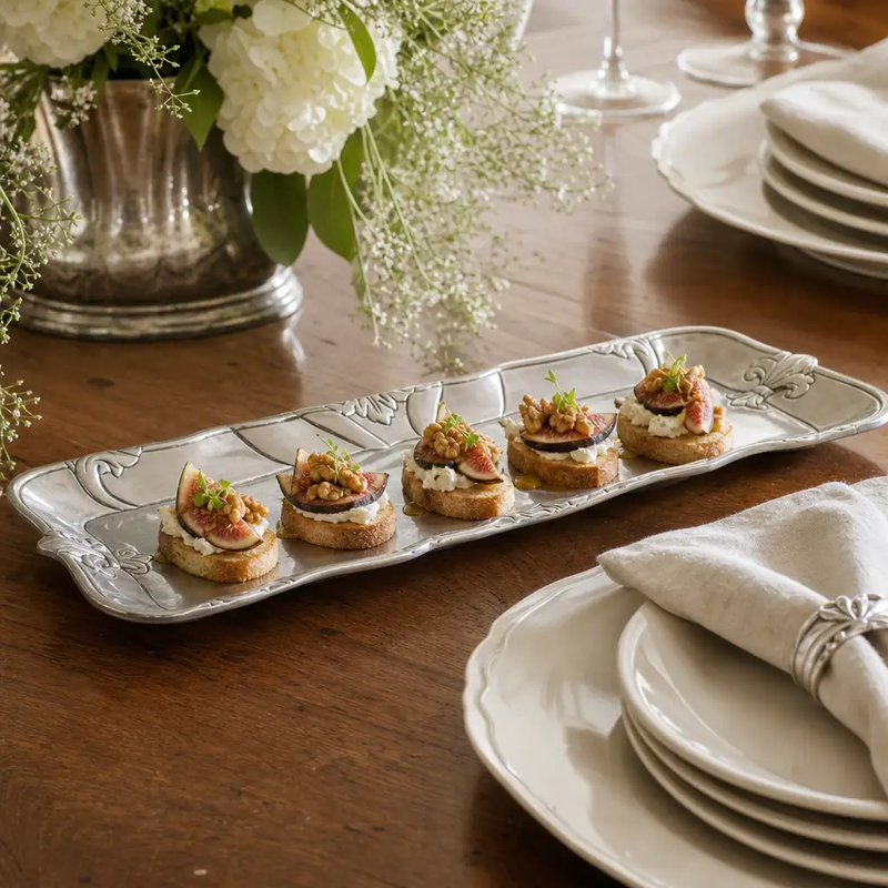 Fleur-De-Lis Oblong Tray, photo 6 of 13