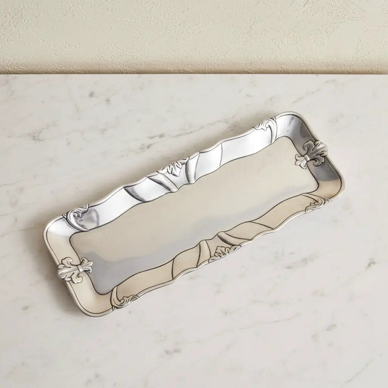 Fleur-De-Lis Oblong Tray, photo 10 of 13
