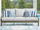 Rainier Ranch - Sofa With Cushion - Brown / Beige