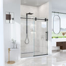 56-60"W x 72"H Frameless Single Sliding Shower Door by HouseOfZazla