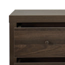 Farhart Mid Century Modern 4 Drawer Dresser - Walnut by HouseOfZazla