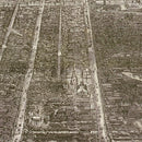 Vintage Map of Philadelphia, Pennsylvania 1876