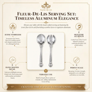 Fleur-De-Lis Serving Set by Arthur Court Designs